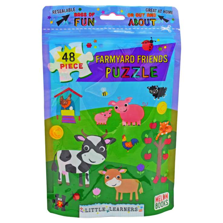 Farmyard Friends 48 Piece Puzzle Bag