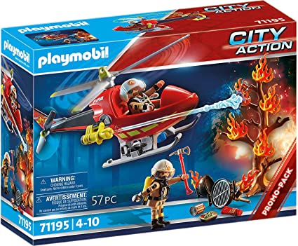 Playmobil City Action Fire Helicopter