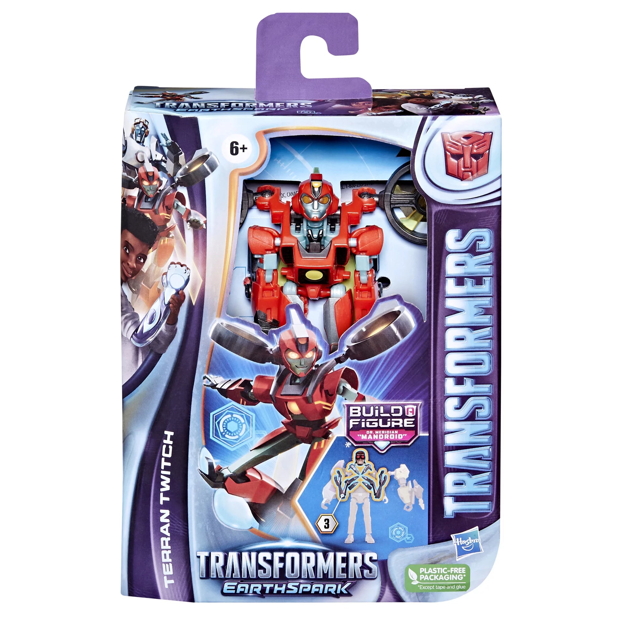 Transformers EarthSpark - Deluxe Class, Action Figure di Twitch terrestre  da 12,5 cm, Giocattoli Robot per Bambini e Bambine dai 6 Anni in su :  : Giochi e giocattoli