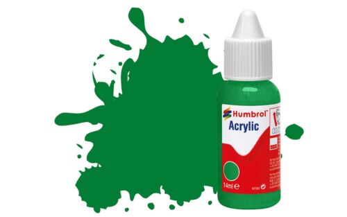 Humbrol Acrylic 2 Emerald Green - Gloss