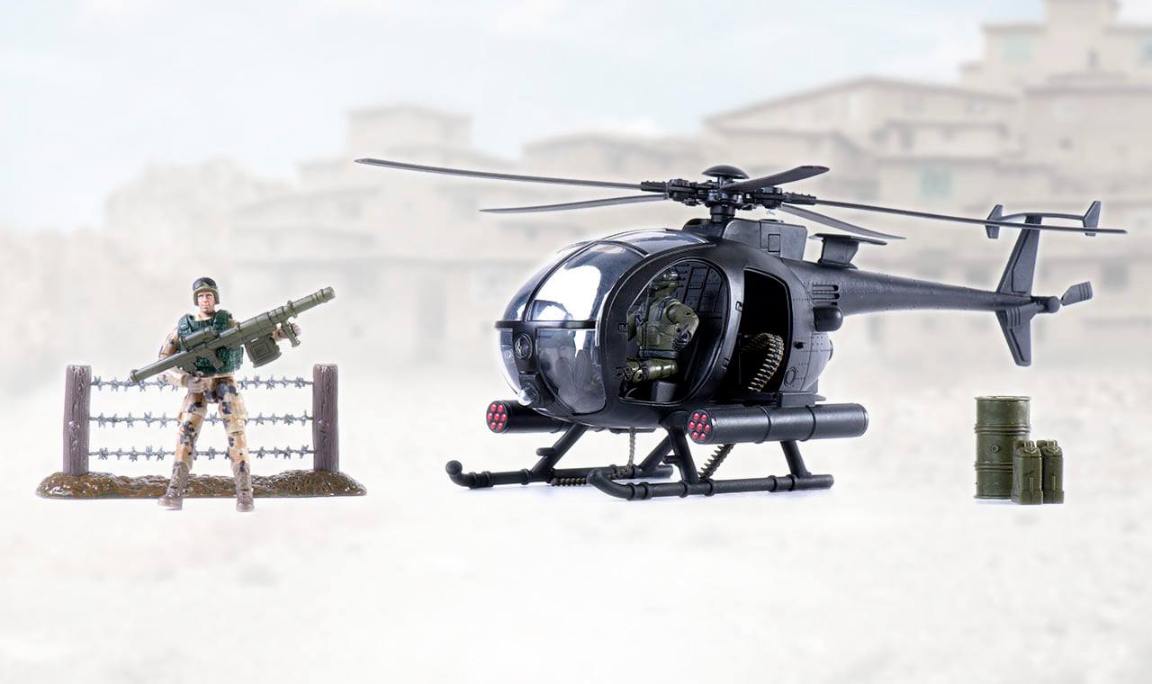 Combat Helicopter Peacekeepers