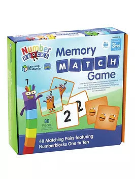 Numberblocks Memory Match Game