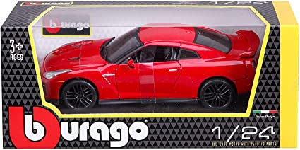 Bburago Nissan Gt-R 1:24 Die Cast Model