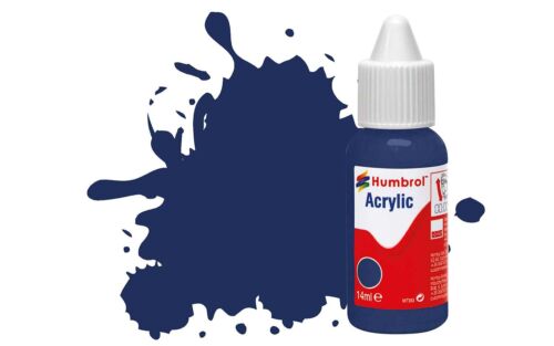 Humbrol Acrylic 15 Midnight Blue Gloss