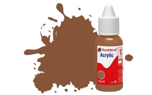 Humbrol Acrylic 186 Brown - Matt