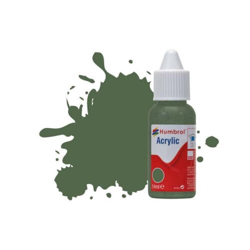 Humbrol Acrylic 252 Rlm 82 Olivgrun Matt