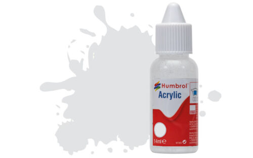Humbrol Acrylic 196 Light Grey Satin