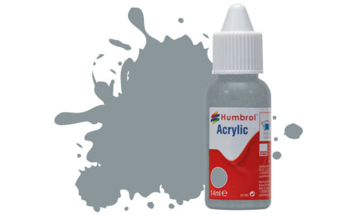 Humbrol Acrylic 87 Steel Grey Matt