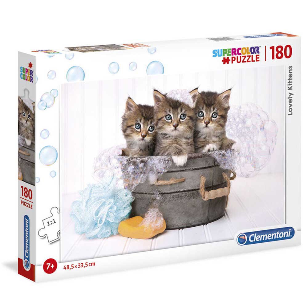Clementoni Lovely Kittens 180 piece Jigsaw Puzzle