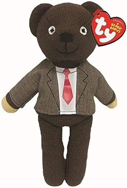 Ty Mr Bean Teddy Bear Jacket & Tie