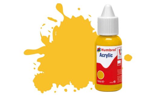 Humbrol Acrylil 24 Trainer Yellow - Matt