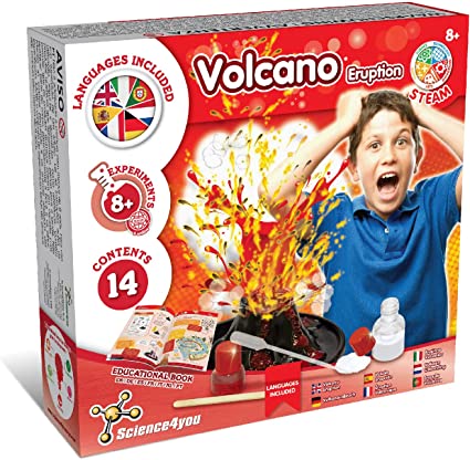 Science4you Volcano Kit for Kids