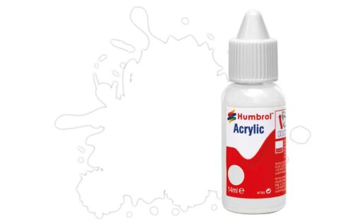 Humbrol Acrylic 22 White - Gloss