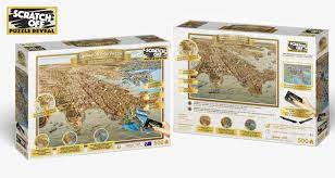 New York Scratch Off Puzzle