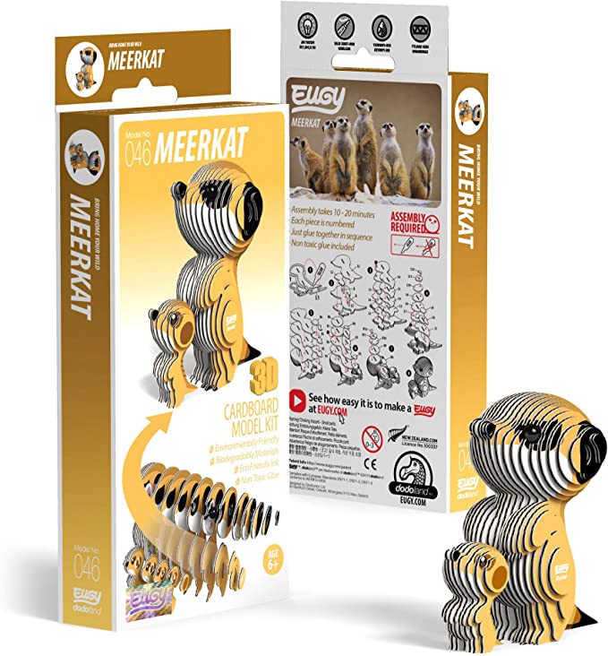 EUGY Meerkat 3D Puzzle