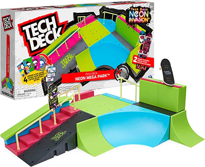 Tech Deck Neon Mega Park