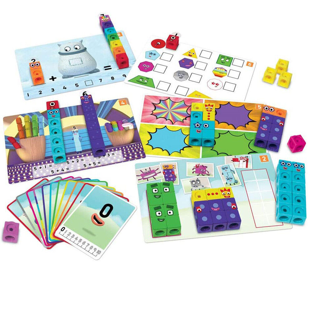 Numberblocks Mathlink Cubes 1-10 Activity Set