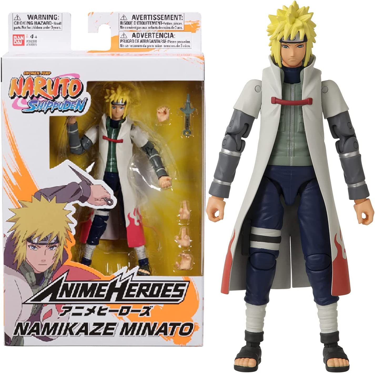 Anime Heros Namikaze Minato 6.5" Action Figure