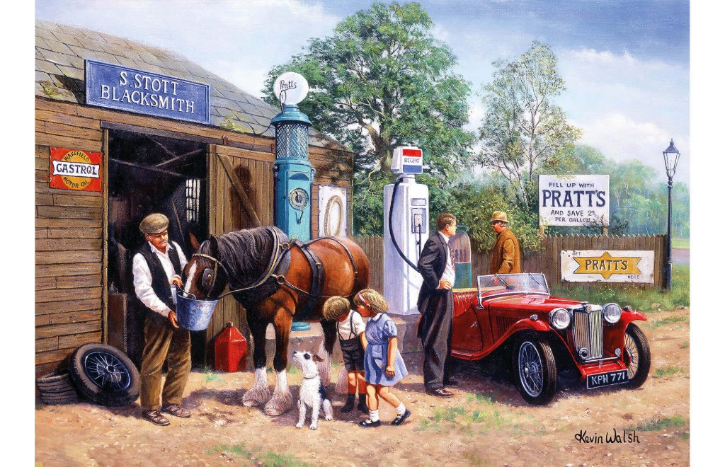 Taking on Fuel 1000 Piece Jigsaw Puzzle