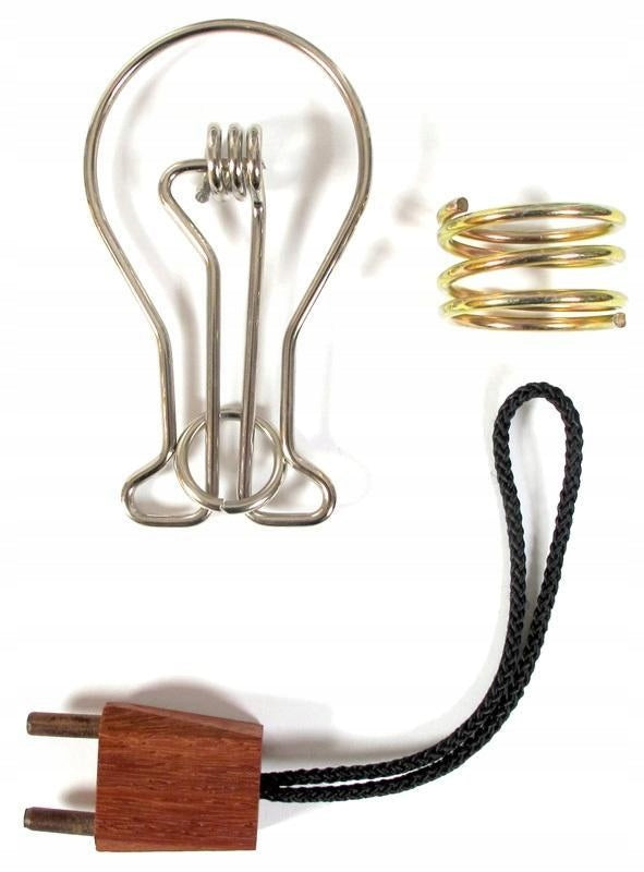 Brainteasers Metal Light Bulb