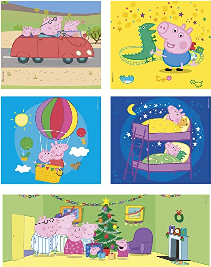 Clementoni Peppa Pig 10 in 1 Jigsaw Puzzle Set