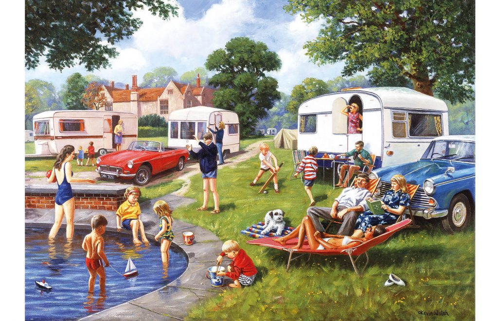 Caravan Holiday 1000 Piece Jigsaw Puzzle