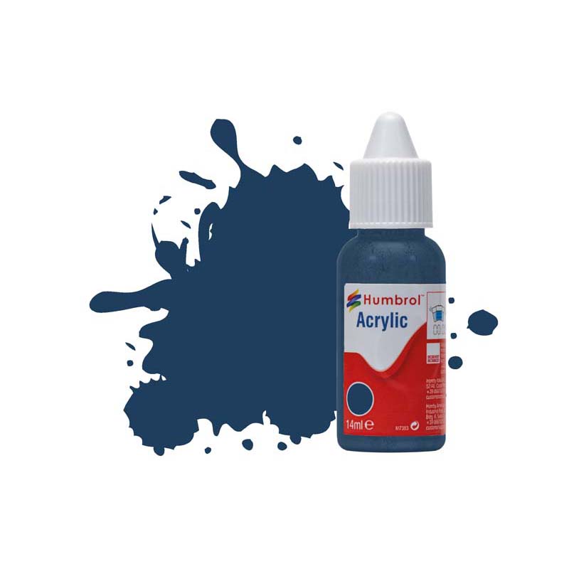 Humbrol Acrylic 104 Oxford Blue Matt