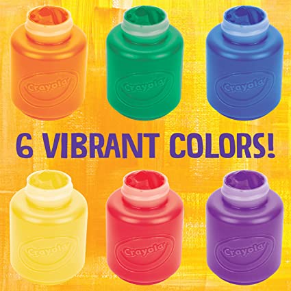 Crayola 6 Washable Kids Paints