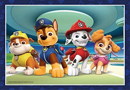 Clementoni Paw Patrol 4 in 1 Jigsaw