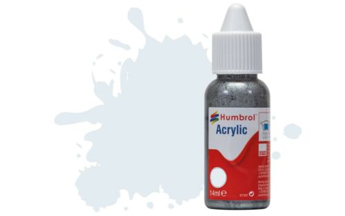 Humbrol Acrylic 191 Chrome Silver Merallic