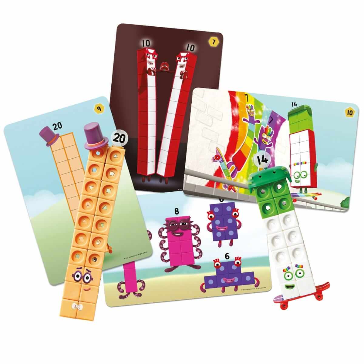 Numberblocks Mathlink Cubes 11-20 Activity Set