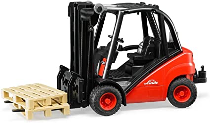 Bruder Linde H30D Fork Lift With Pallet