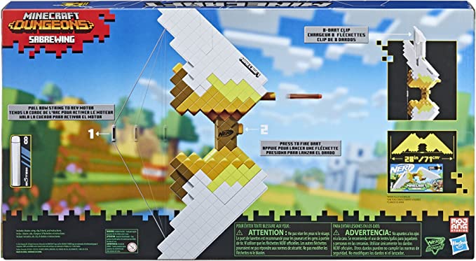 Nerf Minecraft Sabrewing