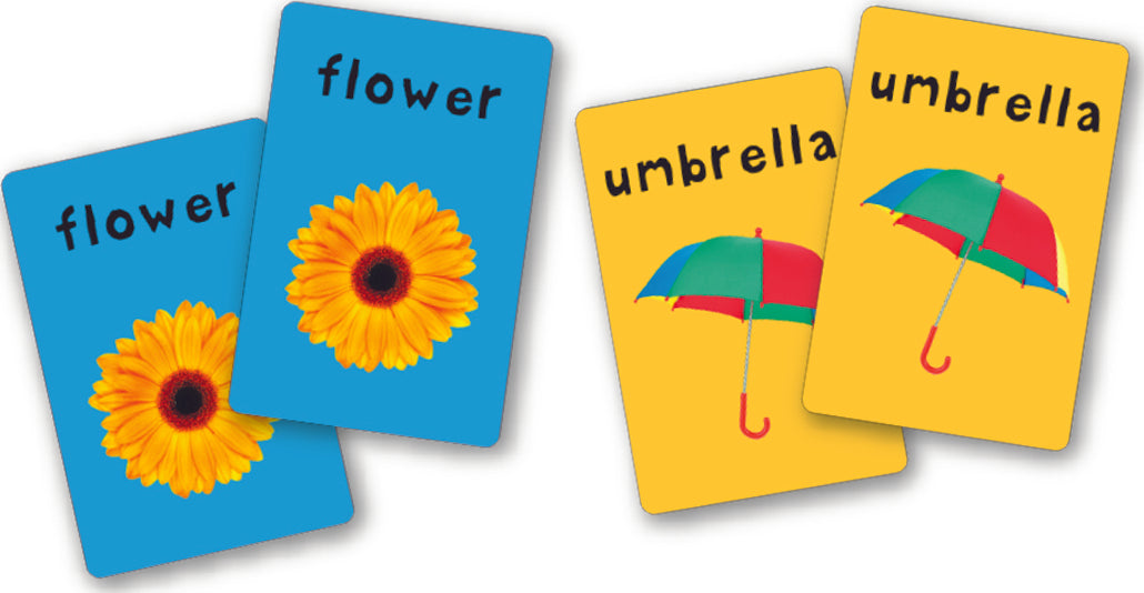 My First 100 Words Matching Card Game