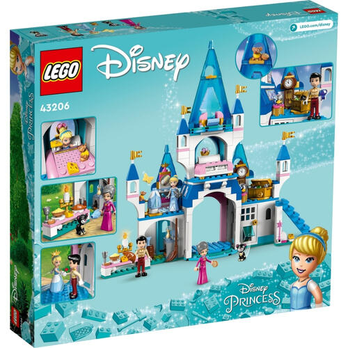 Lego 43206 Cinderella and Prince Charming Castle
