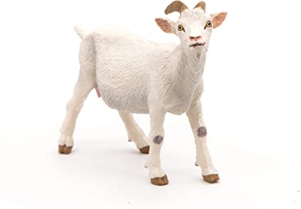 Papo White Nanny Goat