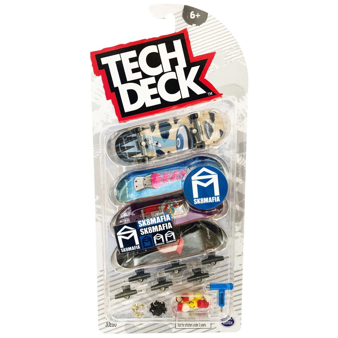 Tech Deck 4 Pack Assorted