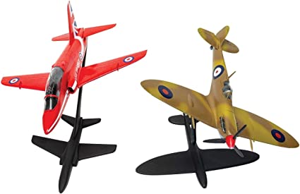 Airfix Spitfire & Red Arrows Hawk