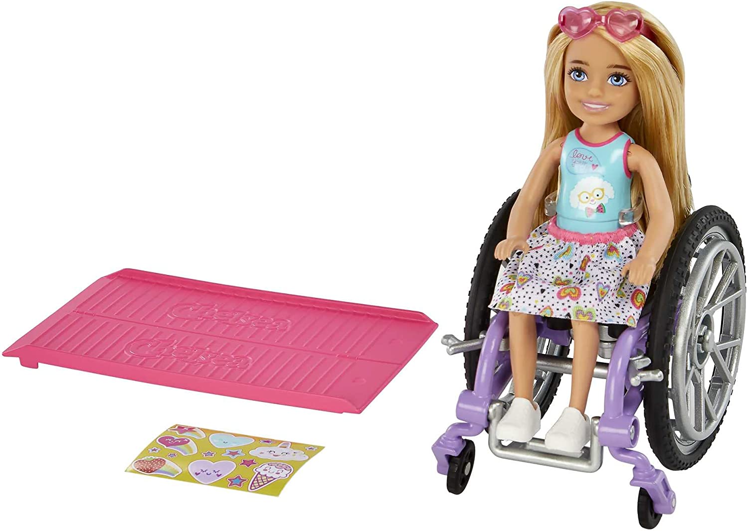 Barbie Chelsea Wheelchair Doll with Ramp