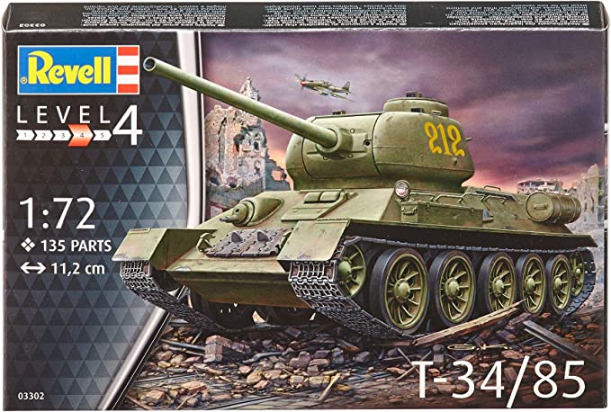 T-34/85 1:72 Scale Kit