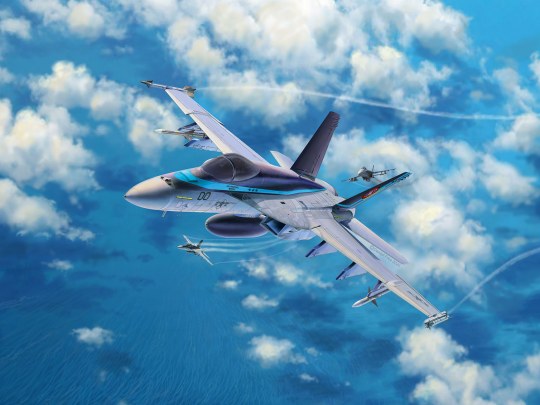 Mavericks F/A-18E Super Hornet 1:48 Scale Kit