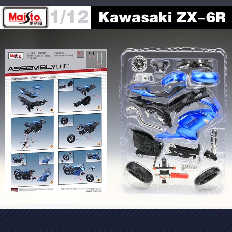 Maisto Kawasaki Ninja Assembly Line Kit 1:12