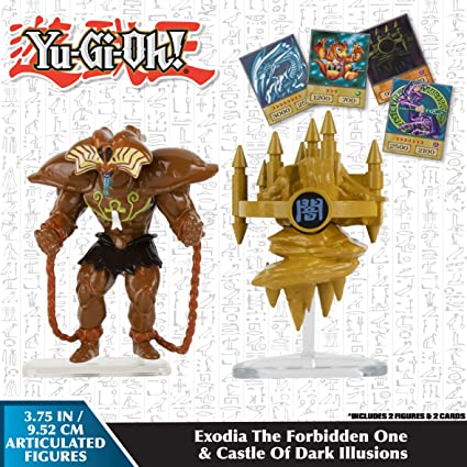YU-GI-OH 10cm Double Pack Exodia & Castle Illusion
