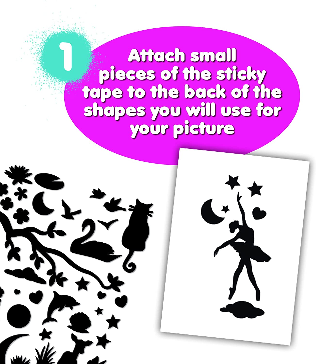 BLOPENS® Silhouette Stencils