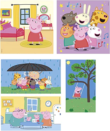 Clementoni Peppa Pig 10 in 1 Jigsaw Puzzle Set