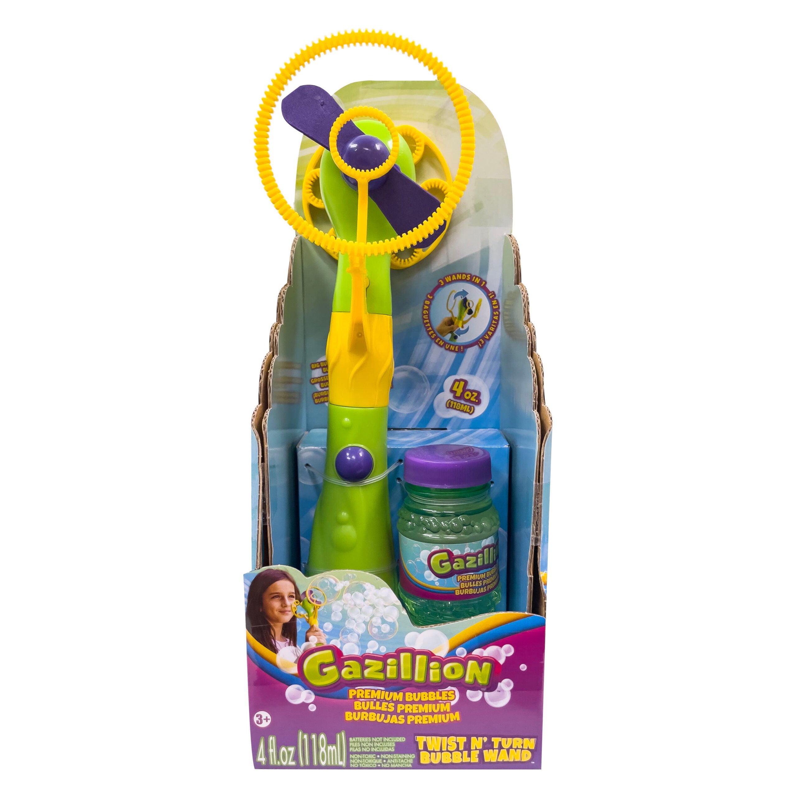Gazillion Twist N Turn Bubble Wand