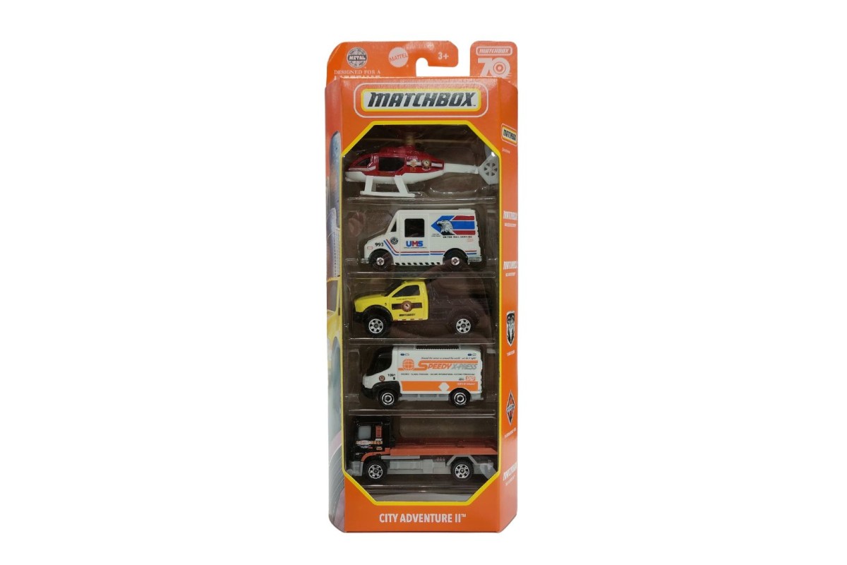 Matchbox 5 Car Pack