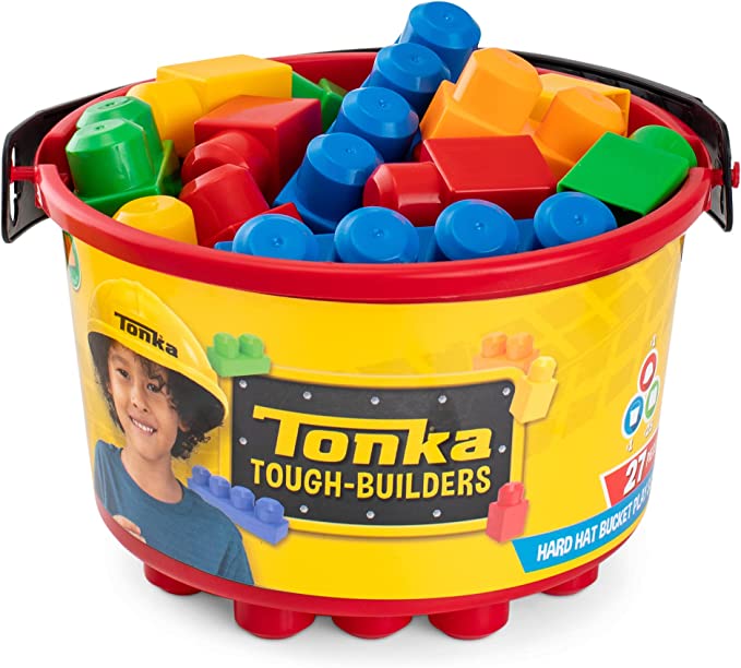 Tonka - Hard Hats & Blocks Bucket