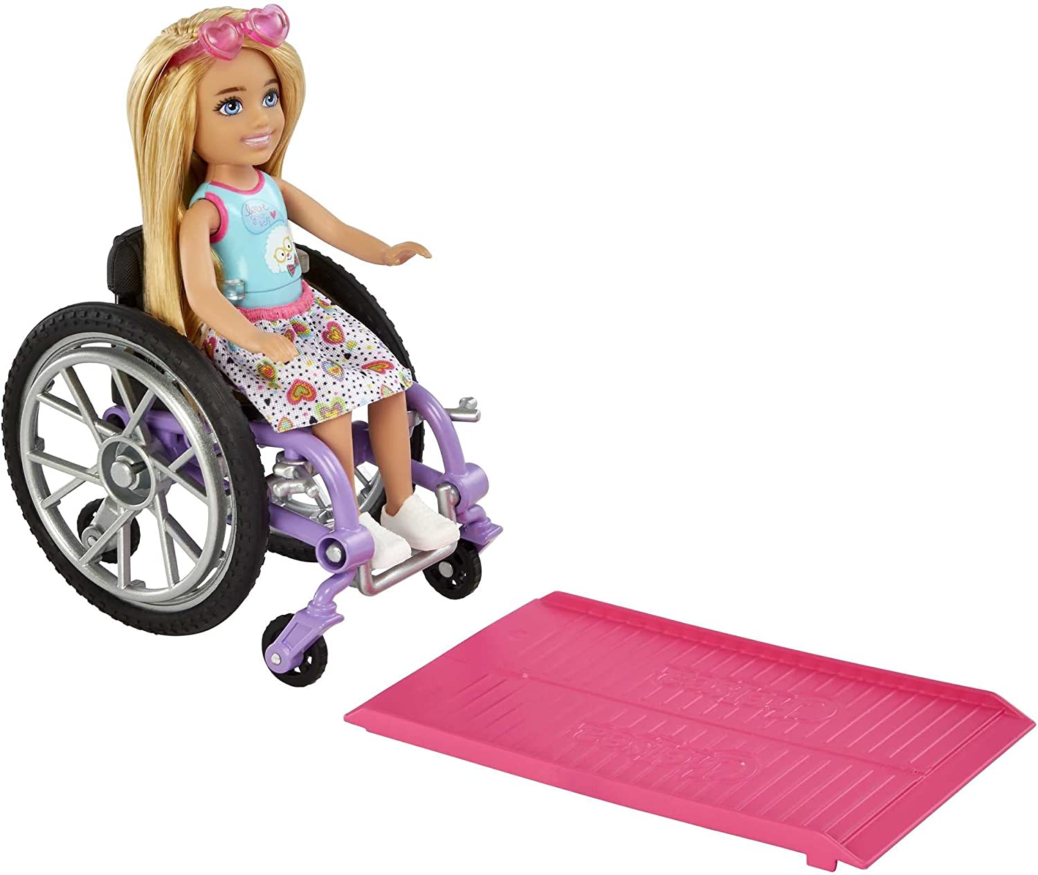 Barbie Chelsea Wheelchair Doll with Ramp