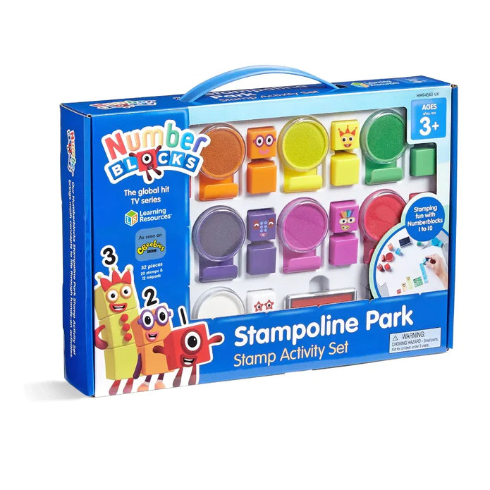 Numberblocks Stampoline Park Stamp Activity Set